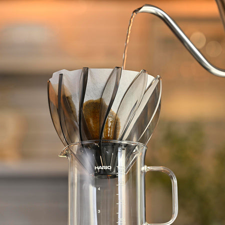 Hario Suiren Plastic Dripper – Transparent Black