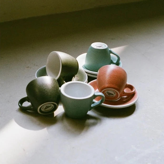 Loveramics Egg Espresso Tasse mit Teller 80ml