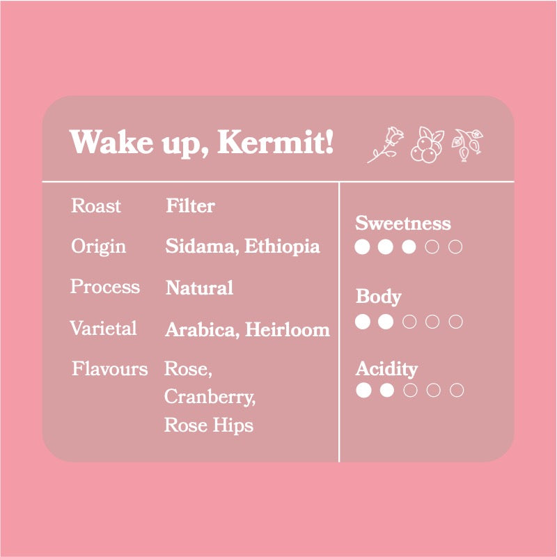 Wake up, Kermit!